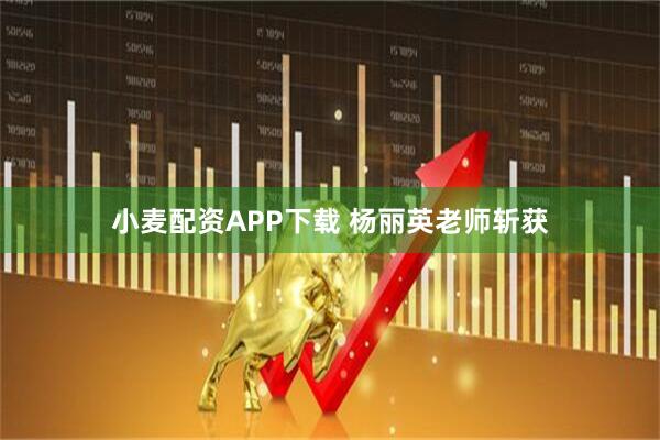 小麦配资APP下载 杨丽英老师斩获